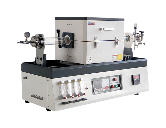 單管可移動(dòng)真空氣氛管式爐