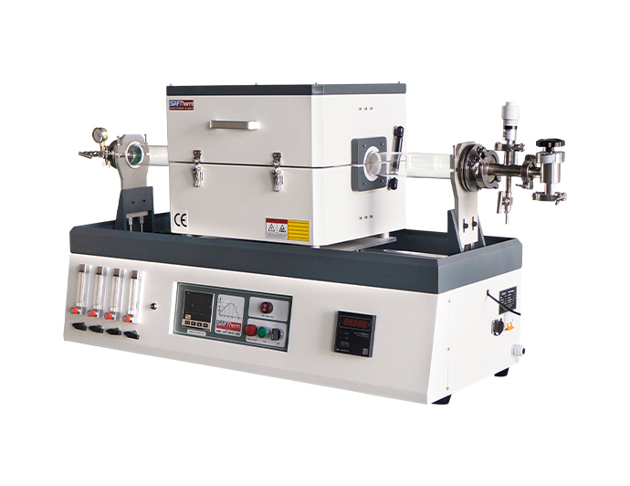 單管可移動(dòng)真空氣氛管式爐