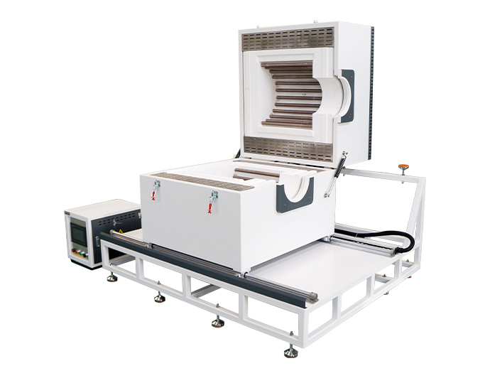 底部導(dǎo)軌移動管式爐