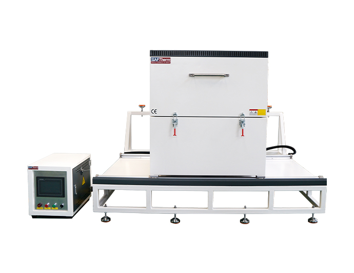 底部導(dǎo)軌移動管式爐