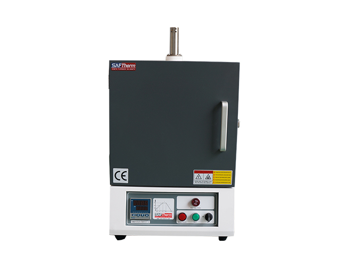 1200℃加裝煙囪的馬弗爐