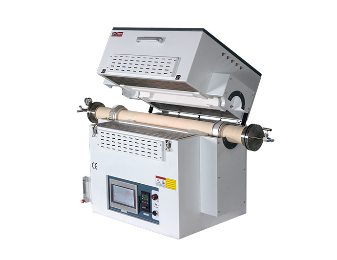 1400℃觸摸屏旋轉(zhuǎn)管式電阻爐